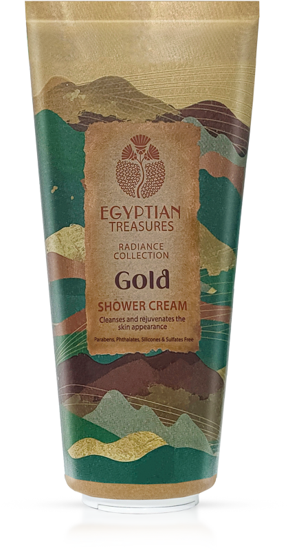 Egyptian Treasures Radiance Collection Gold Shower Cream
