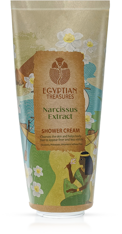 Egyptian Treasures Narcissus Flower Shower Cream
