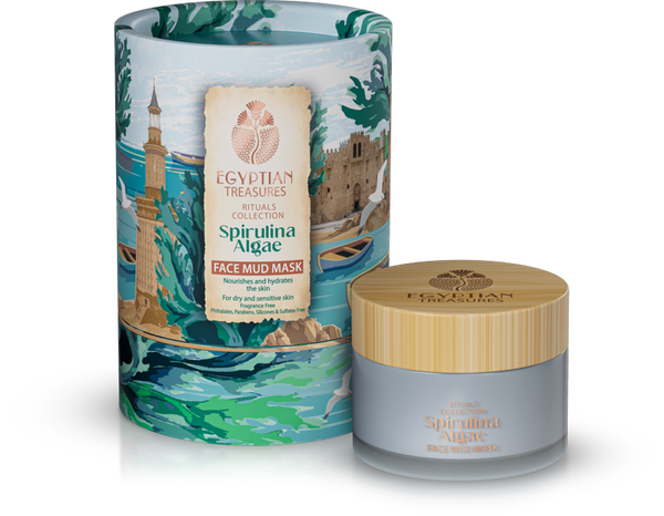 Egyptian Treasures Rituals Collection Spirulina Algae Face Mud Mask